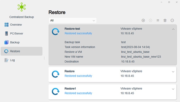 TerraMaster Centralized Backup 4